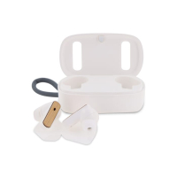 TWS Earbuds bamboo, biały