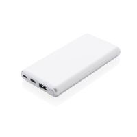 Ultra szybki power bank 10000 mAh z PD biały