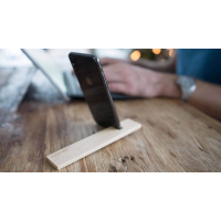 UPPRET Original - Drewniany stojak na telefon