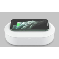 UV CLEANING BOX - 2w1 - Sterylizator UV & bezprzewodowa ładowarka