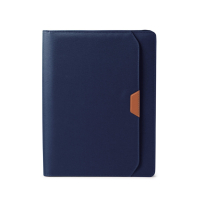 VELIZ - Wielofunkcyjna teczka a4 z RPET i skóry PU z zapięciem na zamek