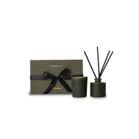 Victorian pudełko na świecę/dyfuzor Ginger Joy, zielony