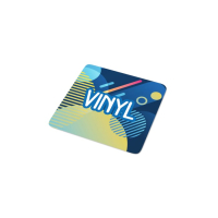 Vinyl Sticker Kwadratowy 20x20mm, biały