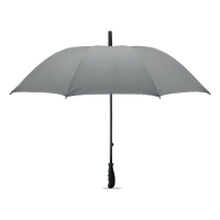 VISIBRELLA - Odblaskowy parasol, Srebrny Mat