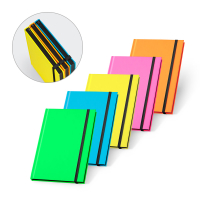 WATTERS. Notatnik A5 z fluorescencyjnego PU z kartkami w linie