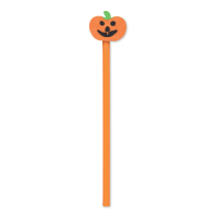 WEENPEN - Halloweenowy ołówek z gumką, Pomaranczowy