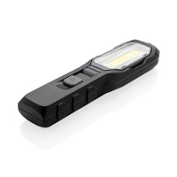 Wielofunkcyjna latarka warsztatowa COB czarny