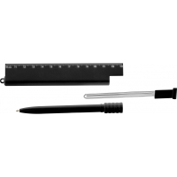 Wielofunkcyjna linijka MANILA, czarny