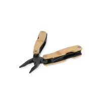 Wielofunkcyjne narzędzie bambusowe 8 funkcji, czarny