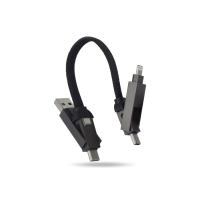 Wielofunkcyjny brelok OTG z kablem 4 w 1 o mocy 60 W