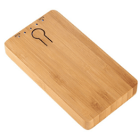 WOODZ BAMBOO - Ładowarka bezprzewodowa 5000 mAh wykonana z bambusa