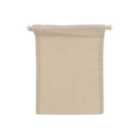Woreczek prezentowy OEKO-TEX® bawełna 140g/m² 15x20cm, ecru