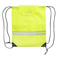 Worek na sznurkach REFLECT żółty