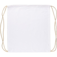 Worek ze sznurkiem biały