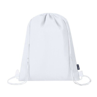 Worek ze sznurkiem RPET biały