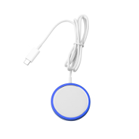 WUDY - Magnetyczna ładowarka bezprzewodowa z aluminium z recyklingu, 15 W