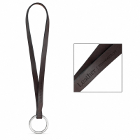 Wydrukowana próbka Lanyard LEATHER Short Slim (10 mm)