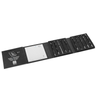 Wzornik długopis czarny czarny