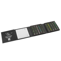 Wzornik długopis zielony czarny