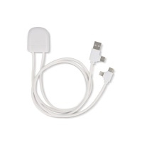 Xoopar Ice-C Charging cable, biały