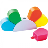 Zakreślacz 5w1, biały