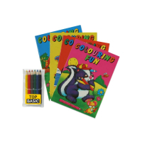 Zestaw do kolorowania, Fluorescencyjny