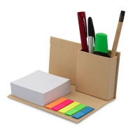 Zestaw do notatek, karteczki samoprzylepne| Gisle neutralny