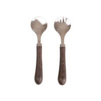 Zestaw do serwowania sałatek Sagaform Astrid 2 szt., drewniany