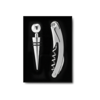 Zestaw do wina srebrny