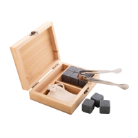 zestaw kostek lodu z kamienia