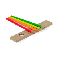 Zestaw kredek brązowy