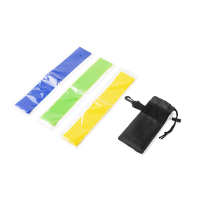 Zestaw mini taśm do ćwiczeń FITTI barwny