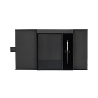 Zestaw notes z długopisem Inkoria, czarny