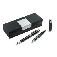 Zestaw piśmienniczy CALIFORNIA czarny