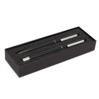 Zestaw piśmienniczy Fortaleza, czarny