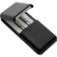 Zestaw piśmienny Charles Dickens®, długopis i pióro kulkowe szary