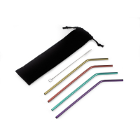 Zestaw słomek PARTY barwny