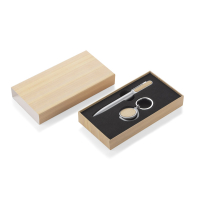 Zestaw upominkowy SELO srebrny