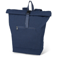 Zwijany plecak niebieski