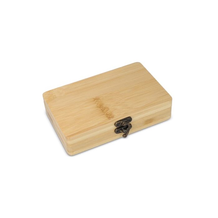 13-częściowy zestaw narzędzi w bambusowym pudełku 