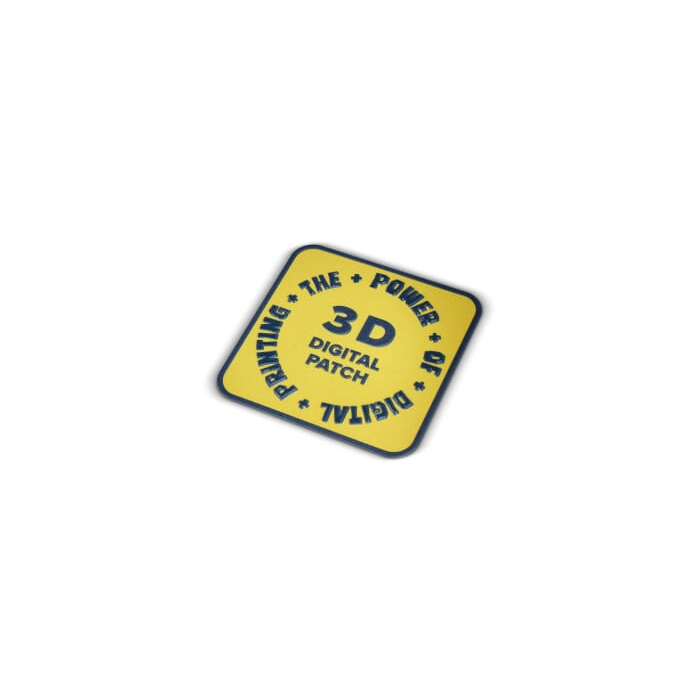 3D Digital Patch 7x7cm, transparentny
