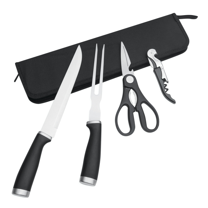 Zestaw do krojenia ze stali nierdzewnej ROASTY