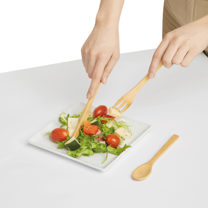 Zestaw sztućców bambusowych NATURAL TRIP