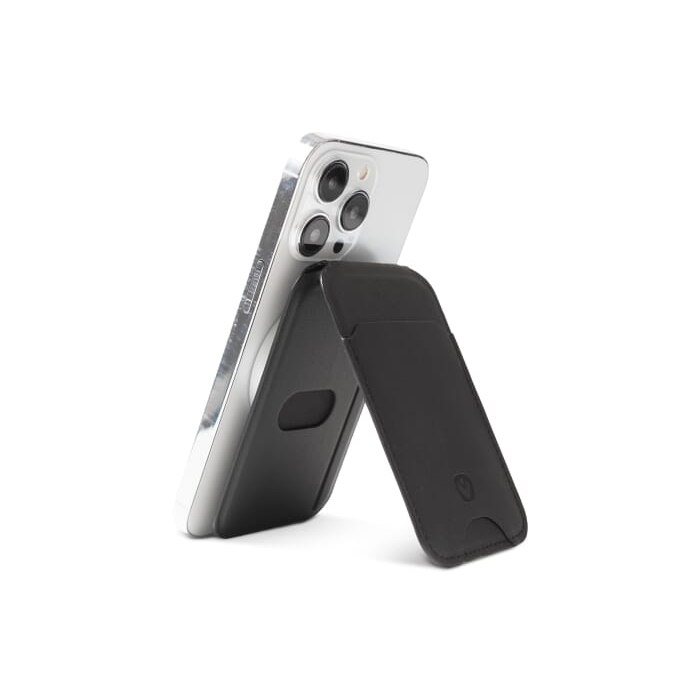 588225 Valenta Card Wallet Stand Magsafe, czarny