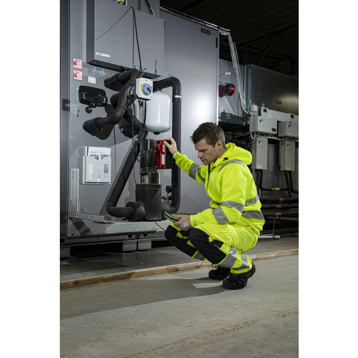 6570 SPODNIE DO PASA ZE STRETCHEM - EN ISO 20471 KLASA 2