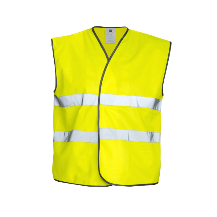 6703 KAMIZELKA HV  EN ISO 20471  KLASA 2, NA RZEP