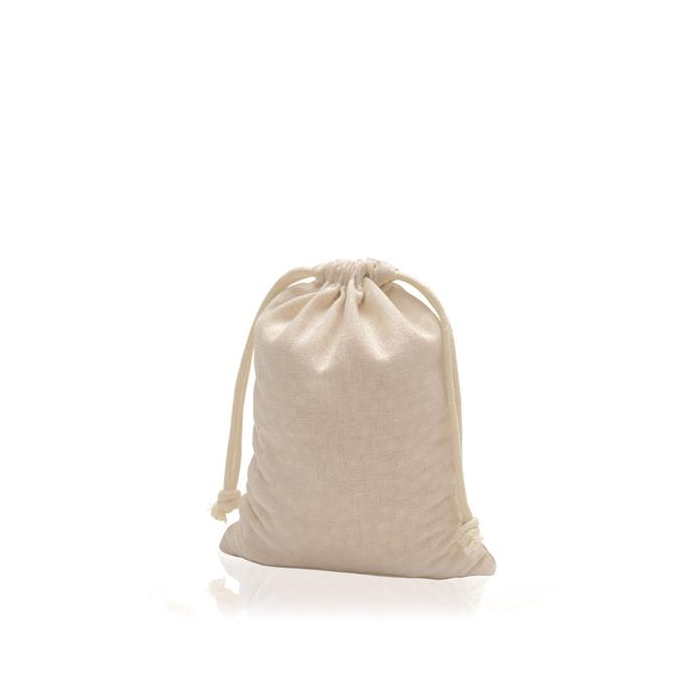 95g 100% Mały worek bawełniany ściągany sznurkiem / Cottoncord Small
