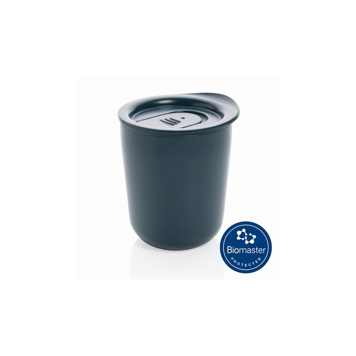 Antybakteryjny kubek podróżny 250 ml niebieski