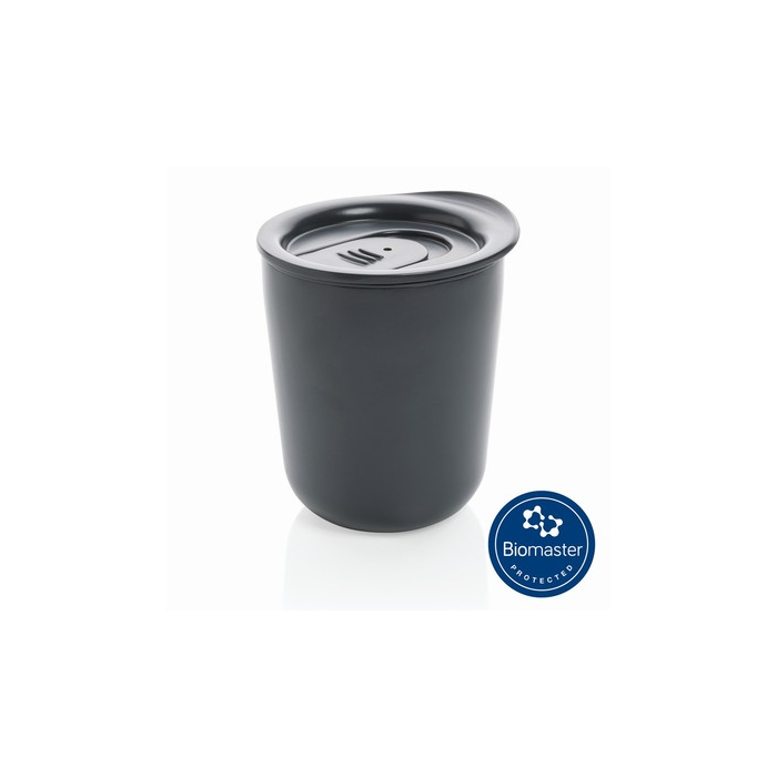 Antybakteryjny kubek podróżny 250 ml szary