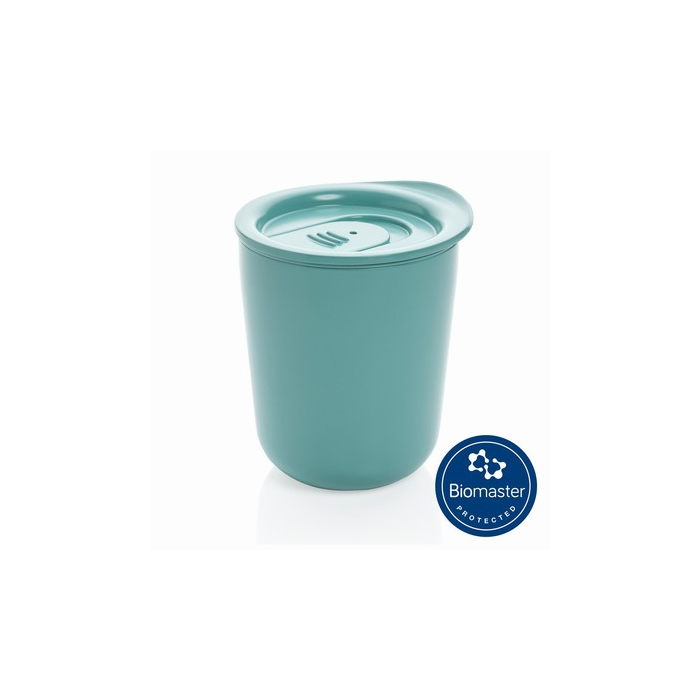 Antybakteryjny kubek podróżny 250 ml zielony